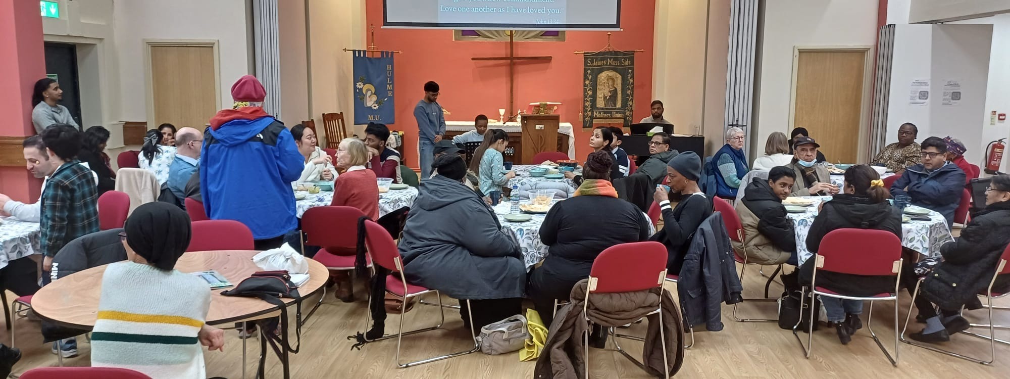 Maundy Thursday at St James- 'Sharing a Meal'